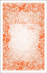 Wedding Program Cover Template 11D - Graphic 4